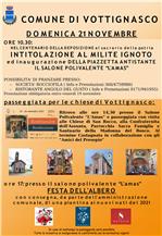 Programma domenica 21 novembre